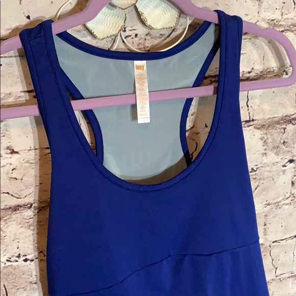 Lucy Athletic Tank with built in bra - Picture 3 of 8